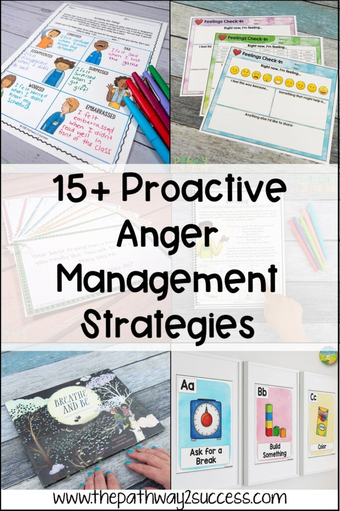 20 Proactive anger management strategies for children and teens to manage tough emotions.