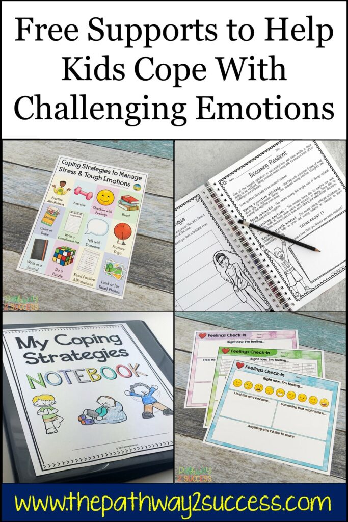 Free supports and resources to help children and teenagers cope with challenging emotions