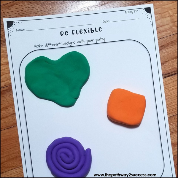 Flexible thinking art activity for social emotional learning