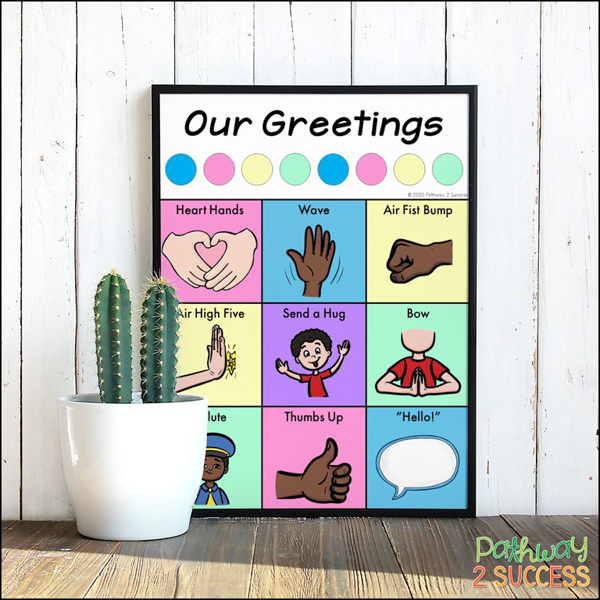 Daily greetings for social emotional learning in the classroom