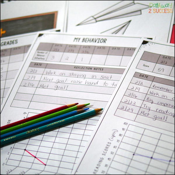 Weekly reflection binders