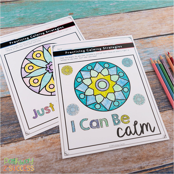 Self-management unit for social emotional learning