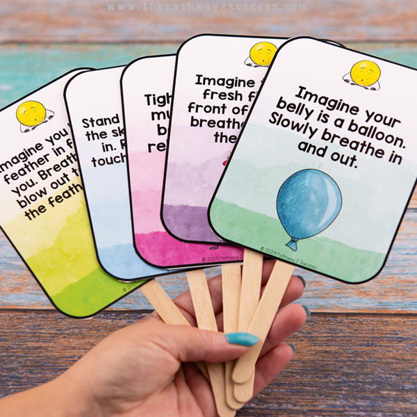 mindful breathing cards