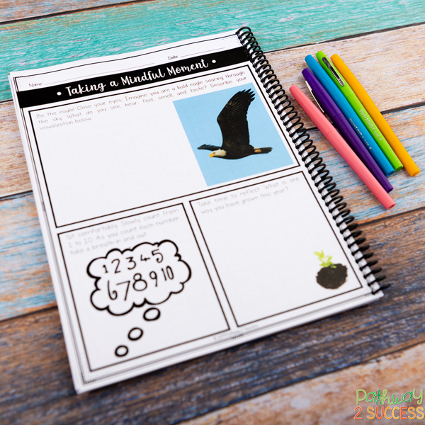 mindfulness journal for kids and teens