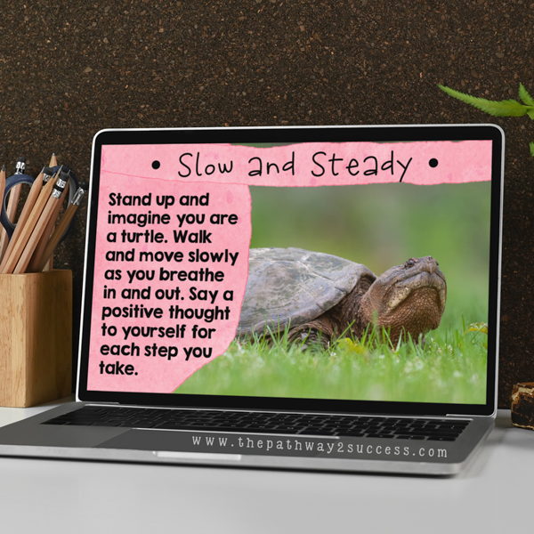 Mindfulness brain breaks with a nature theme