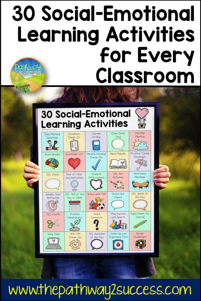 30 Social-emotional learning activities for every classroom (with a free poster)