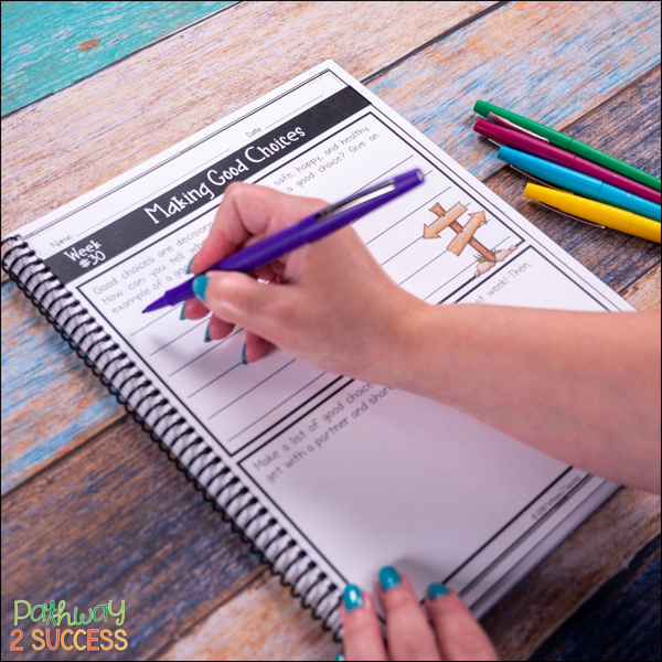 Social emotional learning journal