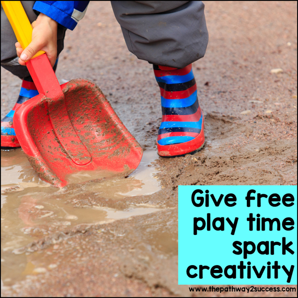 Executive functioning summer idea: give free play time to spark creativity