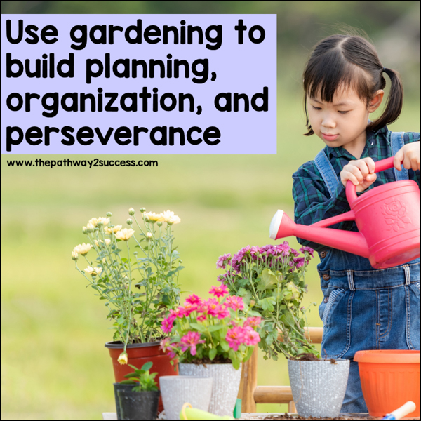 Executive functioning summer idea: use gardening to build planning and perseverance skills over time