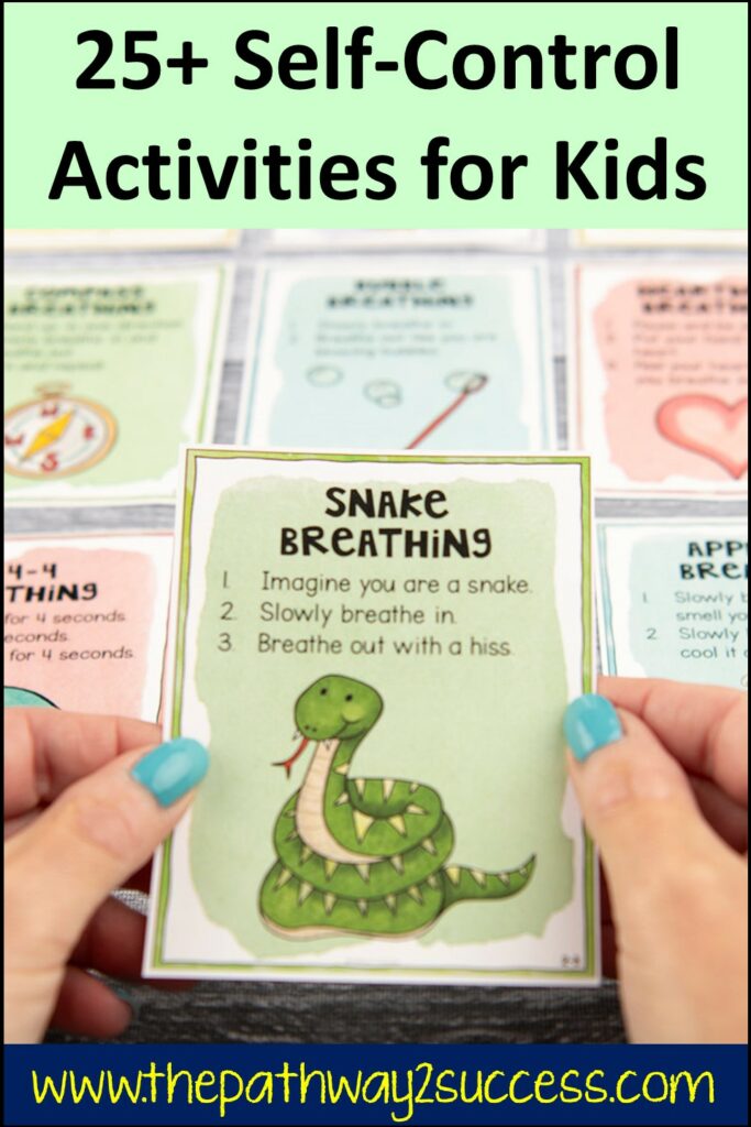 self-control activities for kids