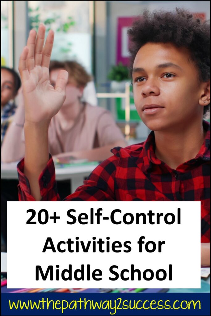 Self-control activities for middle school students
