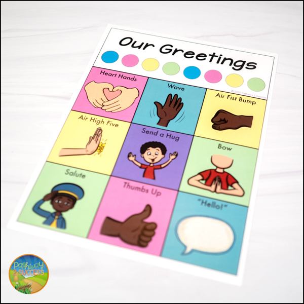 daily greetings poster