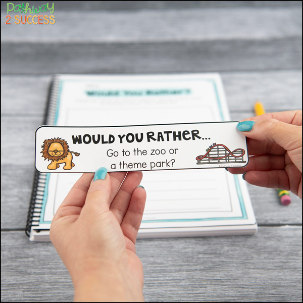 would you rather questions as a classroom brain break