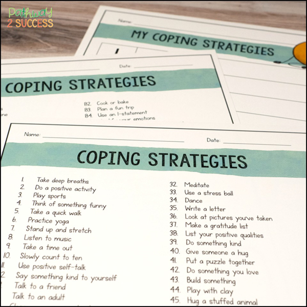 Practice coping strategies with students.