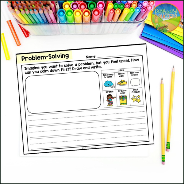 Use a SEL journal for K-2 learners to build social skills.