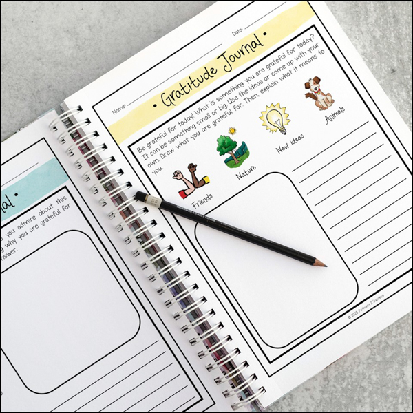 gratitude journal for kids