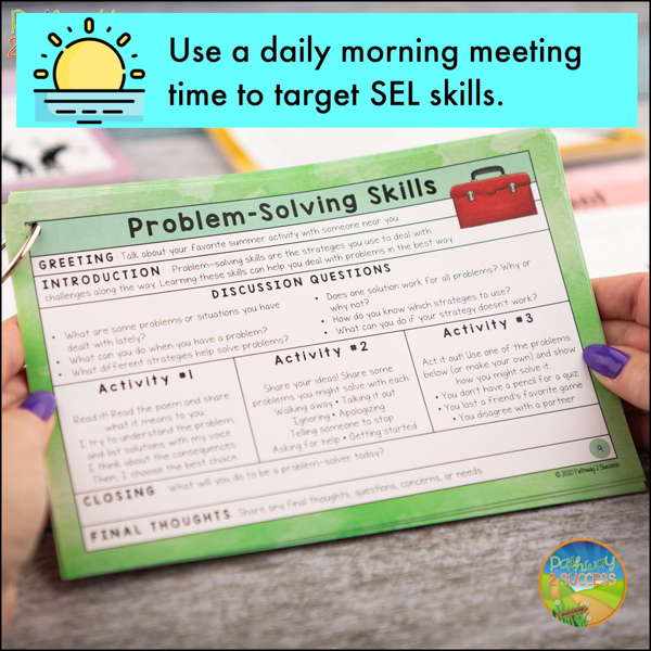 morning meeting activities for kids and teens