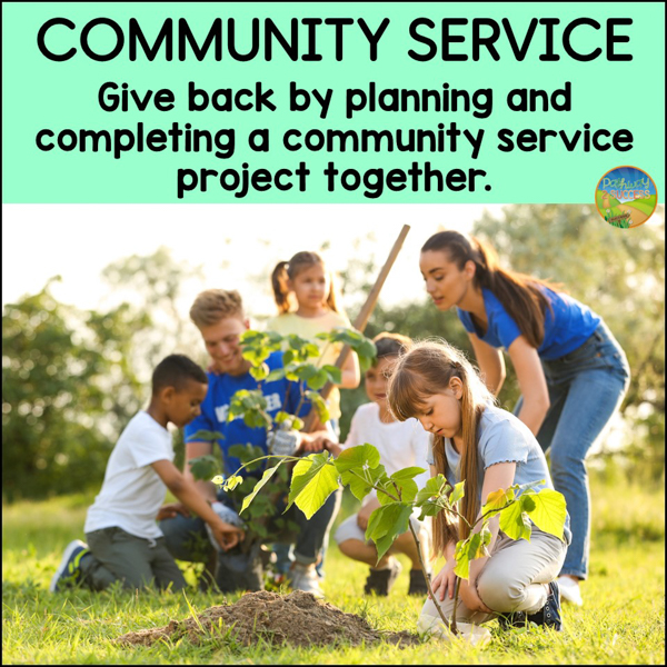 Community service acts are a helpful way to give back and encourage kindness