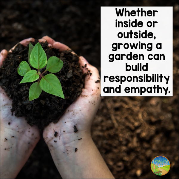 start a garden with kids