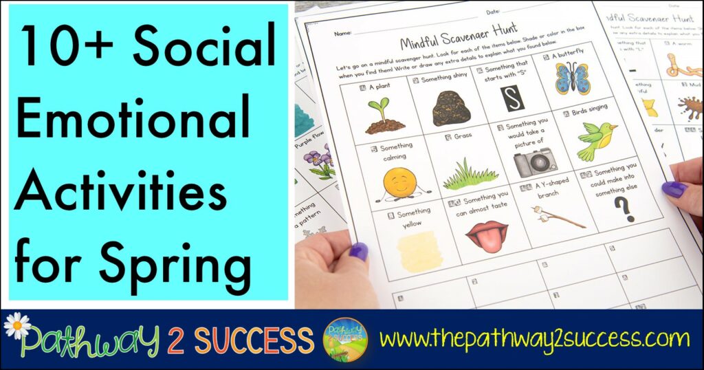 Social Emotional Learning Activities for Spring