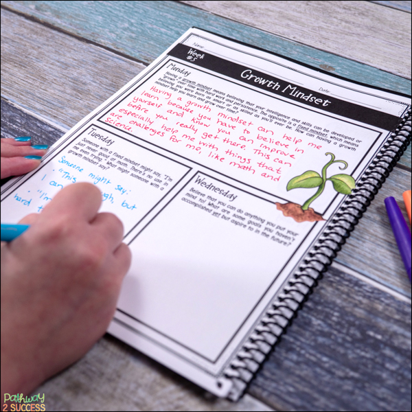 social emotional journal for kids