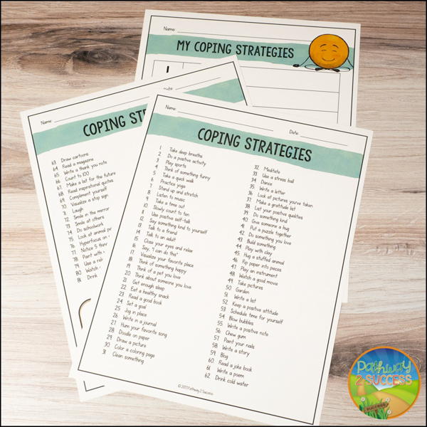 free coping strategies list
