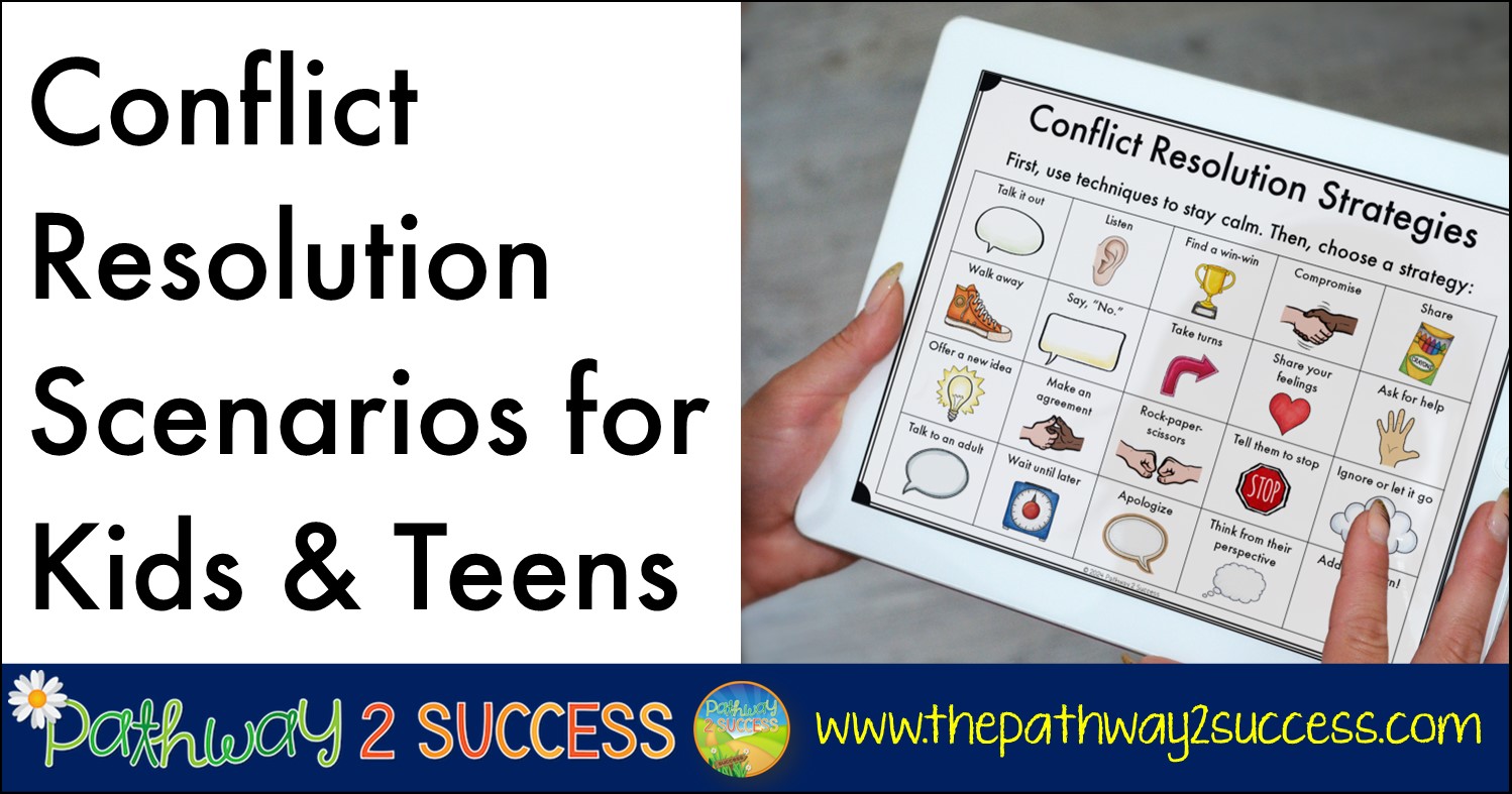 conflict-resolution-scenarios-for-kids-and-teens-the-pathway-2-success for Free Printable Peer Mediation Worksheets Conflict Resolution Scenarios for Kids and Teens - The Pathway 2 Success for Free Printable Peer Mediation Worksheets