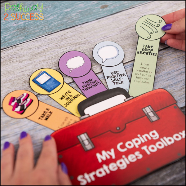 Coping strategies toolbox lesson and activity