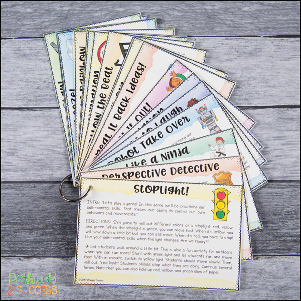Stoplight! A game to boost executive functioning skills with kids