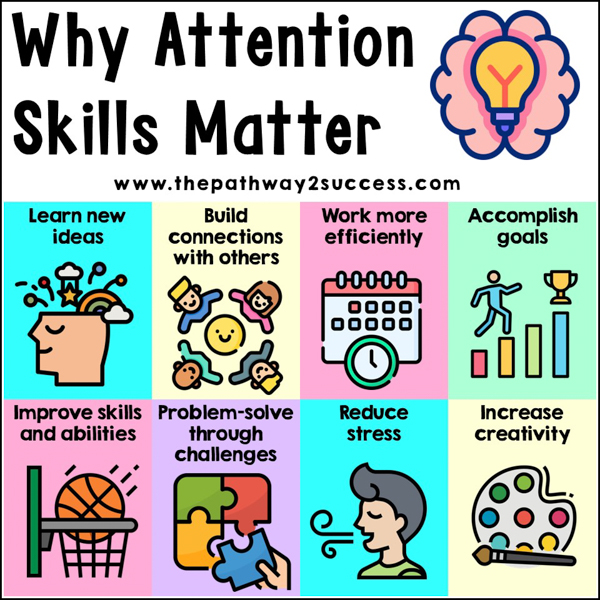 Why attention skills matter for kids and teens