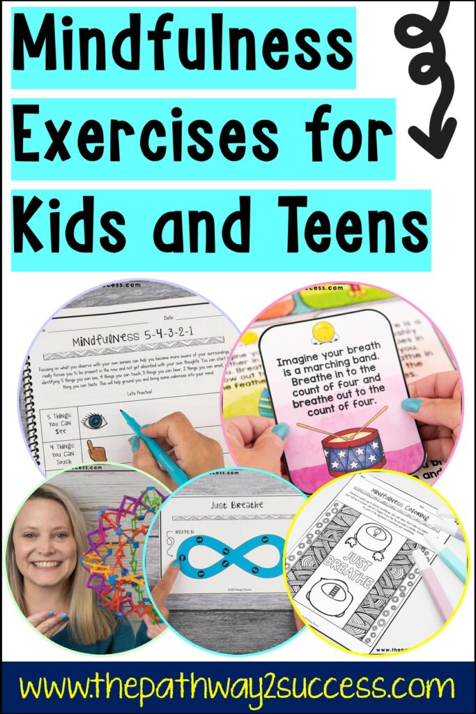 Mindfulness exercises for kids and teens: recharge and refocus your mind!