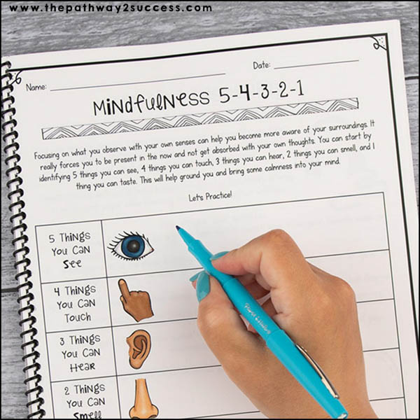 Mindfulness activity for kids and teens