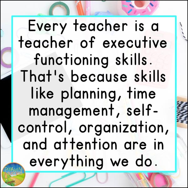 Integrating Executive Functioning Skills: Strategies for Teachers