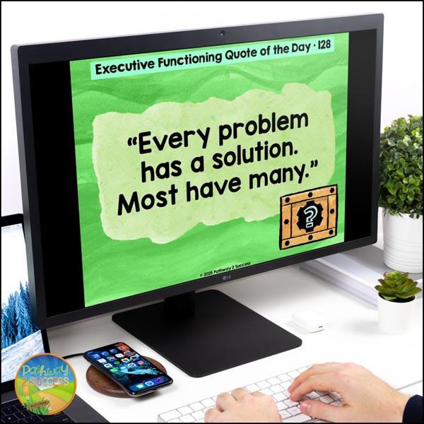 Using Quotes to Build Executive Functioning Skills