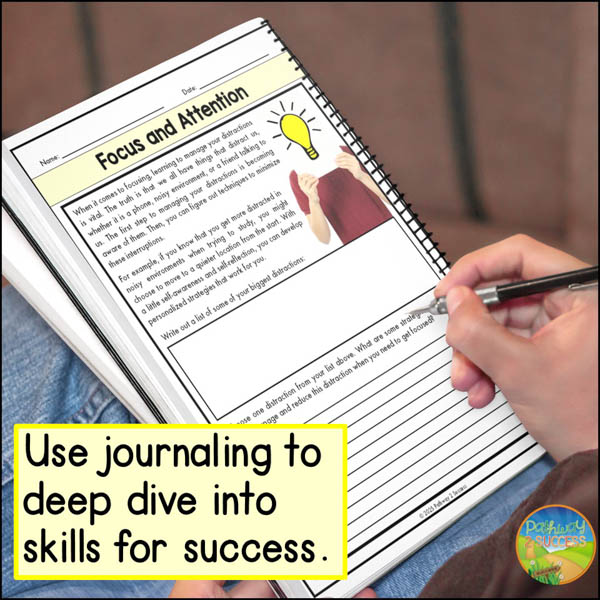 journaling activities for teens to boost self-management skills