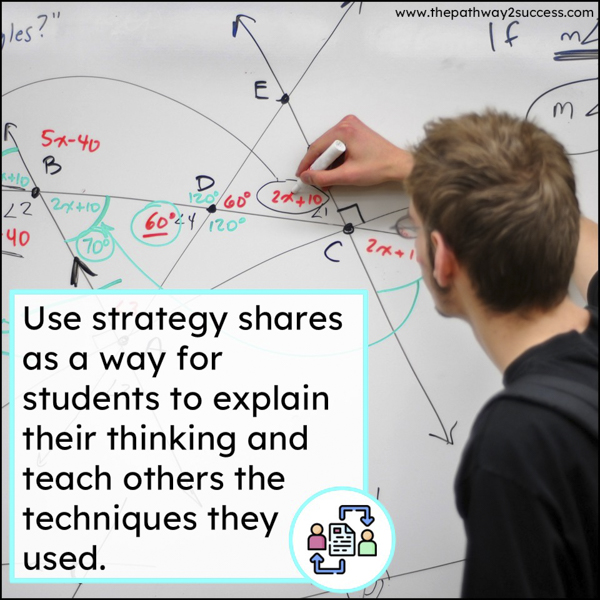 strategy shares as a way to boost executive functioning skills
