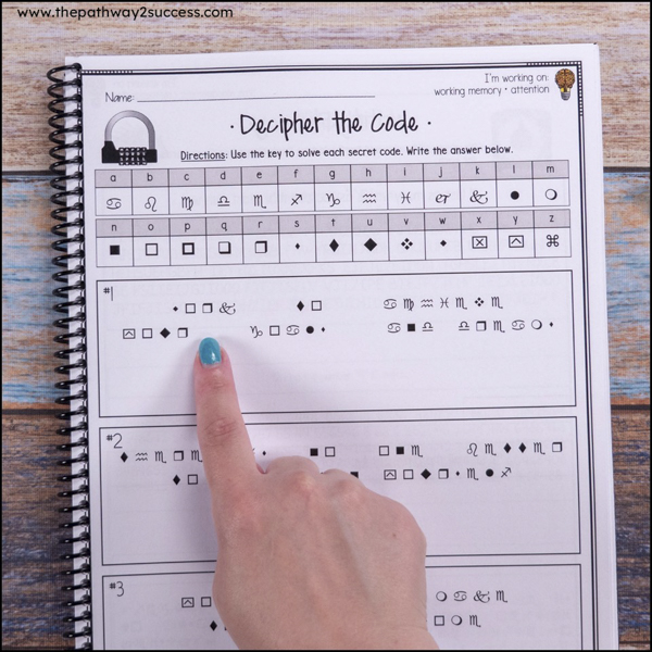 executive functioning brainteasers for kids and teens