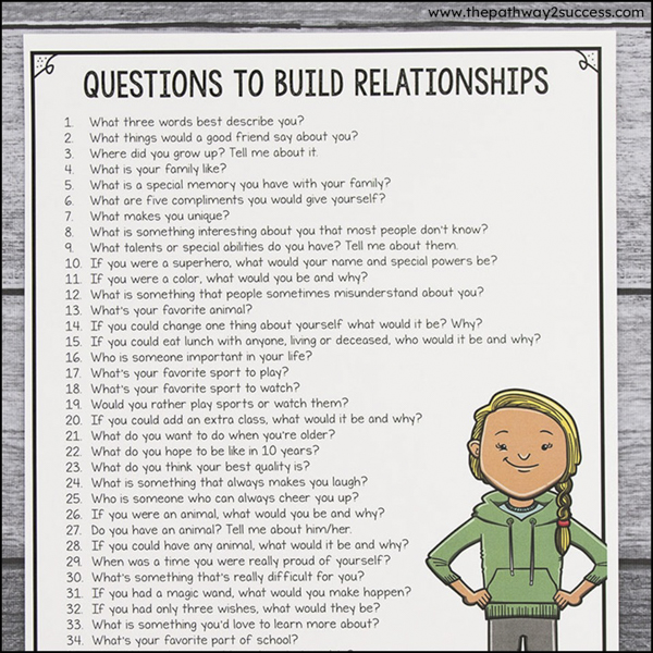 relationship-building questions list for kids and teens (free!)