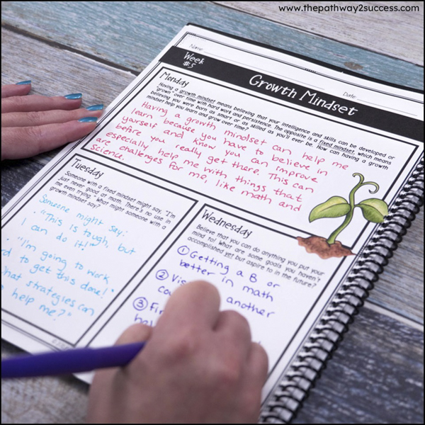 write in a journal over the summer to keep skills strong