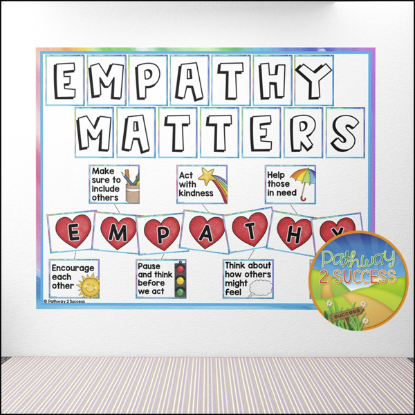 Empathy matters bulletin board set