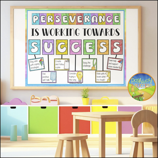 Perseverance bulletin board